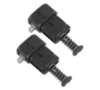 AKOOSY 2pcs Telescopic Handle Replacement Buckle Lock Spring Loaded Latch Metal Luggage Part Clips for Suitcase Handle Repair Accessories