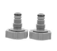 AKOOSY 2pcs Vacuum Pipe Connector Pool Hose Adapter Compatible with Bestway Ph PE Material Swimming Pool Hose Connector for Easy Installation and Leak Draining