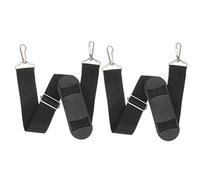 AKOOSY 2pcs Violin Case Shoulder Straps with Padded Comfort Durable Metal Buckle Wear Resistant Instrument Bag Belt for Secure Musical Instrument Storage and Easy Carrying