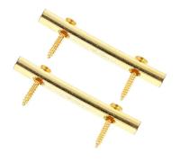 AKOOSY 2pcs Zinc Alloy Electric Guitar String Bar Durable Guitar Parts Convenient String Retainer Easy to Use for Beginners Pros Enhance Your Playing Experience