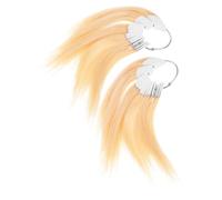 AKOOSY 2sets Human Hair Color Sample Rings for Salon Testing Genuine Hair Strands for Accurate Dye and Toner Trials Professional Hairdresser Kit with Bundles for Color Training and Beauty