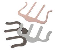 AKOOSY 3 Pcs Music Book Clamps Universal Metal Score Clips for Piano and Guitar Sheet Holder Black, Antique Copper, and Chrome Finish - Music Page Holder Set for Reading and Practice