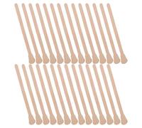 AKOOSY 300pcs Paint Stirring Sticks Wooden Stir Sticks Dual Ended Ergonomic Design Natural Wood Comfortable Grip Reusable for Small Batch Paint Mixtures Studio Supplies
