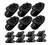 AKOOSY 30pcs Lapel Microphone Clips Small Mic Tie Clips Mini Mic Wire Clamp Replacement Suitable for Recording and Broadcasting