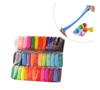 AKOOSY 36 Colors Air Dry Clay Set, DIY Plasticine Craft Clay Moulding Kit with Crystal Colorful Mud, Non-Toxic Modelling Dough for ’s Arts and Crafts