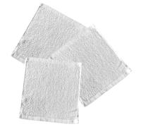 AKOOSY 3pcs Cotton Hand Towels Disposable Soft Guest Towels for Hotel Spa Restaurant Salon Bathroom Multi Use Absorbent White Cotton Handkerchief