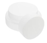 AKOOSY 3Pcs Foam Cake Model with Diameter High Grade Safe Material Multipurpose Dummy Bakery Cake for Decorating Practice Painting Crafting and Floral Molds