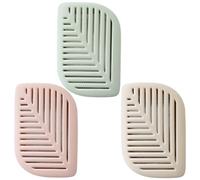 AKOOSY 3pcs Portable Green Air Purifying Box for Fridge and Cooler, Pp Material Deodoriser to Keep Air and Fresh, Suitable for Home Indoor Storage Random Color