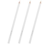 AKOOSY 3Pcs White Charcoal Drawing Pencils Professional Sketching Tools for Artists Easy Sharpen Body Highlight Sketch Pencils for Painting and Contrast