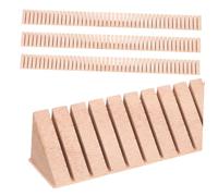 AKOOSY 3pcs Wooden Guitar Binding Strip Purfling for Acoustic and Classical Guitars 420x25x25mm Okoume Material Decorative Trim Accessory for Luthiers and Repair