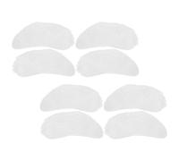 AKOOSY 4 Pairs Santa Claus White Eyebrows Fake Facial Hair Costume | Self Adhesive Cotton Pair Set, Bushy Fluffy Realistic Look, Holiday Role Play and Theater Productions