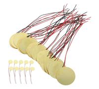 AKOOSY 40pcs Piezo Element Discs with Leads for Guitar Drum Trigger Acoustic Instrument Pickups Sound Replacement for Professional Musicians