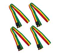 AKOOSY 4pcs Adjustable Nylon Drum Sling Straps for African Djembe Hand Drums High Strength Lightweight Percussion Instrument Belts Portable Shoulder Carry Accessories