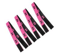 AKOOSY 4pcs Adjustable Wig Bands Elastic Hair Ties Wig Edge Holders for Women
