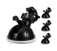 AKOOSY 4pcs Dash Cam Bracket with Strong Suction Cup Mount for Car Windshield Tool Installation Plastic Holder for Dash Cameras and Driving Recorders
