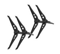 AKOOSY 4pcs Heavy Duty Christmas Tree Stand Base Replacement Support Holder Bracket Rack for Artificial Xmas Trees Green Quick Assembly Stable Party Decoration