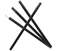 AKOOSY 4pcs Metal Tent Pole Kit for Camping Tent Support Rods Iron Material with 25mm Diameter and 2.1m Length and Facilitates Soil Insertion for Shelters Building and Backpacking