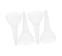 AKOOSY 4pcs Plastic Auto Oil Filter Removal Tools with Detachable Rotatable Cap Multifunctional Oil Funnels Fuel Coolant Transfer Compatible with Cars Trucks Motorcycles