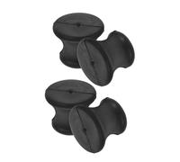 AKOOSY 4pcs Rubber Tuning Fork Holder Portable Stable Base for Sound Therapy Meditation Yoga Compatible with Various Tuning Forks Non-slip Support for Healing Sessions