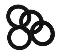 AKOOSY 4pcs Rv Toilet Seal Rings Flush Ball Replacement Durable Toilet Flush Ball Seal Gaskets for Bathroom Leak