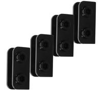 AKOOSY 4pcs Tent Pole Bracket Accessories Plastic Right Angle Two Way Connectors for Tent Roof Canopy Easy Assembly Versatile Application for Outdoor Activities and Camping