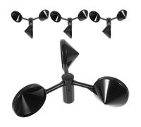 AKOOSY 4pcs Wind Anemometer Cups Accessory Set for Outdoor Weather Stations, Three-cup Wind Speed Sensor Replacement for Accurate Meteorological Measurement