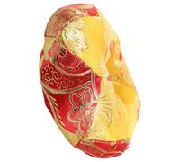 AKOOSY 5-inch Gold Singing Bowl Cushion Handmade Cloth Pad for Sound Bowls and Prayer Decorative Sound Holder Mat Cotton Fabric for Meditation and Bath Use