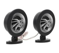 AKOOSY 5" Spider Pattern Car Audio Tweeters Pair, 250w Heavy-duty Super Power Loudspeakers with Honeycomb Protective Net, 45° Adjustable High-frequency Car Sound System Replacement