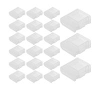 AKOOSY 50pcs 4s Plastic Ab Clip Balance Plug Protector | Secure Locking Mechanism, Prevents Misconnection, Wear and Oxidation, Compatible with Balance Charger Ports, Useful for Field