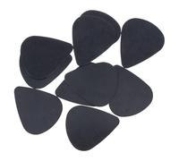 AKOOSY 50pcs Black Plastic Guitar Picks Thin Lightweight Celluloid Plectrums for Acoustic Ukulele Play