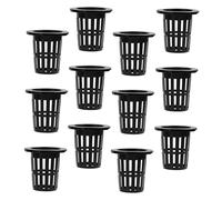 AKOOSY 50pcs Hydroponic Plant Net Pots Plastic Mesh Baskets for Root Growth Suitable for Garden Balcony Flower Nurseries Easy to Use Plant Germination Cups