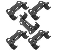 AKOOSY 5pcs Bike Pump Holder Fixing Clip Nylon Black for Most Bikes | Lightweight Bracket, Tripod Mounting, Universal Fit, Sturdy Accessory for Cycling Setups and Storage