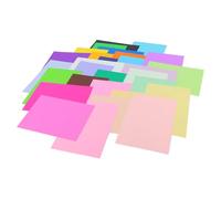 AKOOSY 60pcs Colored Cardstock Thick Hard Paper for Art Craft DIY Projects Vibrant Shades Origami Colored Paper Bulk for Creative Educational Activities and Scrapbooking