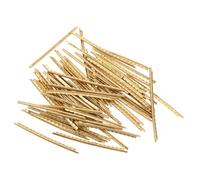 AKOOSY 60pcs Guitar Fret Wire Replacement for Fingerboard Metal Fret Wire Set for Electric and Acoustic Guitars Part