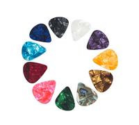 AKOOSY 60pcs Heart Shaped Pick Guitar Plectrum Picks for Acoustic Electric Guitar Bass Ukulele