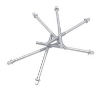 AKOOSY 6pcs 11cm Drum Tension Rods Snare Drum Screws Percussion Accessories for Kit Hardware Repair Compatible with Bass and Electric