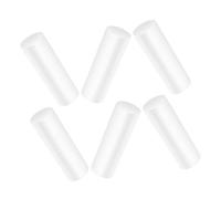 AKOOSY 6pcs Foam Cylindrical Decoration Foam Cylinder Shapes Flower Arrangement Rods Tube Rods Floral Craft Ornaments Craft Shapes Polystyrene Flowers White