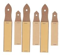 AKOOSY 6Pcs Sketch Painting Pencil Sandpaper Blocks for Precise Tip Sharpening Fine Grit Art Supplies for Students and Professional Artists Portable Drawing Tool for Classroom and Outdoor
