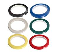 AKOOSY 6pcs Violin Finger Guide Tape Adhesive Fingerboard Stickers for Beginners Cello Accessories Multi-color Lightweight Finger Position Markers