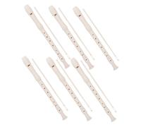 AKOOSY 6sets Soprano Recorder for Boys and Girls and Student German Flute Recorder Instrument Cleaning Rod for Music Classes School Bands and Practice for Beginners