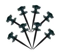 AKOOSY 8pcs Garden Hose Roller Guide Stakes for Lawn Irrigation Water Hose Protection Wheel for Precise Flow Control and Durable Outdoor Gardening Tools