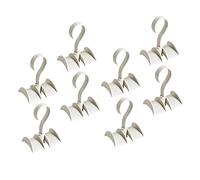 AKOOSY 8Pcs Multi Function Bag Hangers Rotating Wardrobe Storage Rack Purse Hooks for Closet Organization Space Saving Tie Belt Scarf Holder Portable Handbag Hanger for Travel and Home