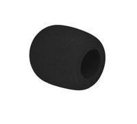AKOOSY 8Pcs Thick Microphone Windscreen Cover Sponge Pads Black Noise Reduction Microphone Cushions for Professional Recording and Live Performance