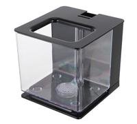 AKOOSY Acrylic Small Fish Tank for Fry Hatching and Keeping Small Fish, Portable Water Changing Aquarium for DIY Micro Landscapes or Desktop of Your Home