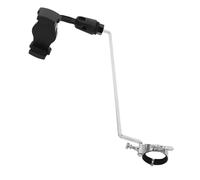 AKOOSY Adjustable Clarinet Phone Holder Lyre Mount Woodwind Instrument Phone Clamp for Metronome Tuner Apps Long Arm Rotatable Musician Accessory