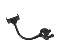 AKOOSY Adjustable Mic Stand Phone Mount Clamp with Flexible Gooseneck Weatherproof Music Clip for Live Broadcasts Fit for All Smartphones Outdoor Streaming Accessory