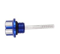 AKOOSY Aluminum Motorcycle Oil Fill Gauge Accurate Engine Oil Level Measurement Replacement Part for Various Motorcycle Models Easy to Use Performance Boost and Visual Enhancement