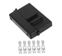 AKOOSY Auto Fuse Holder Automotive Fuse Block Organizer for Box Battery Terminal Distribution Block Capacity for Boat Panel