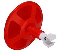 AKOOSY Automatic Poultry Waterer with Adjustable Clip-on Drinking Trough, Semi-automatic Chicken Coop Water Dispenser for Chicks, Ducks, and Geese Farm Supplies