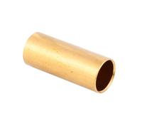 AKOOSY Brass Guitar Slide Finger Sleeve Metal Bottleneck Slide Universal for Electric Guitar and Bass Players